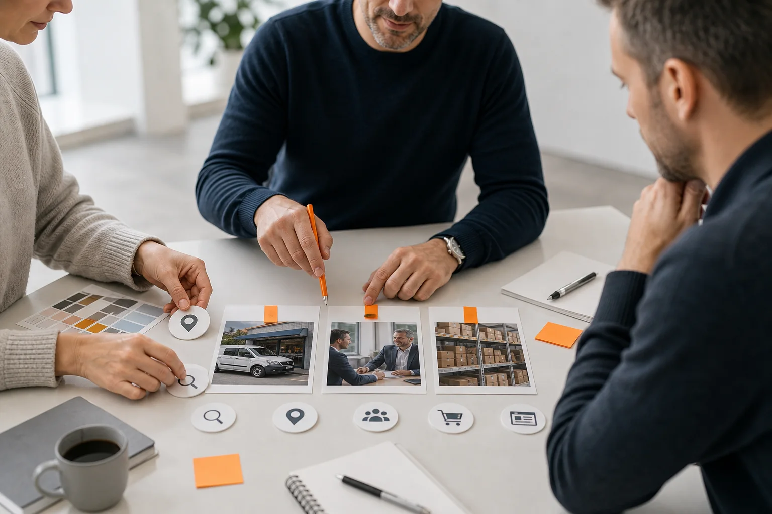 Online-Marketing-Beratung für KMU mit Kanalwahl für lokale Unternehmen, B2B und E-Commerce